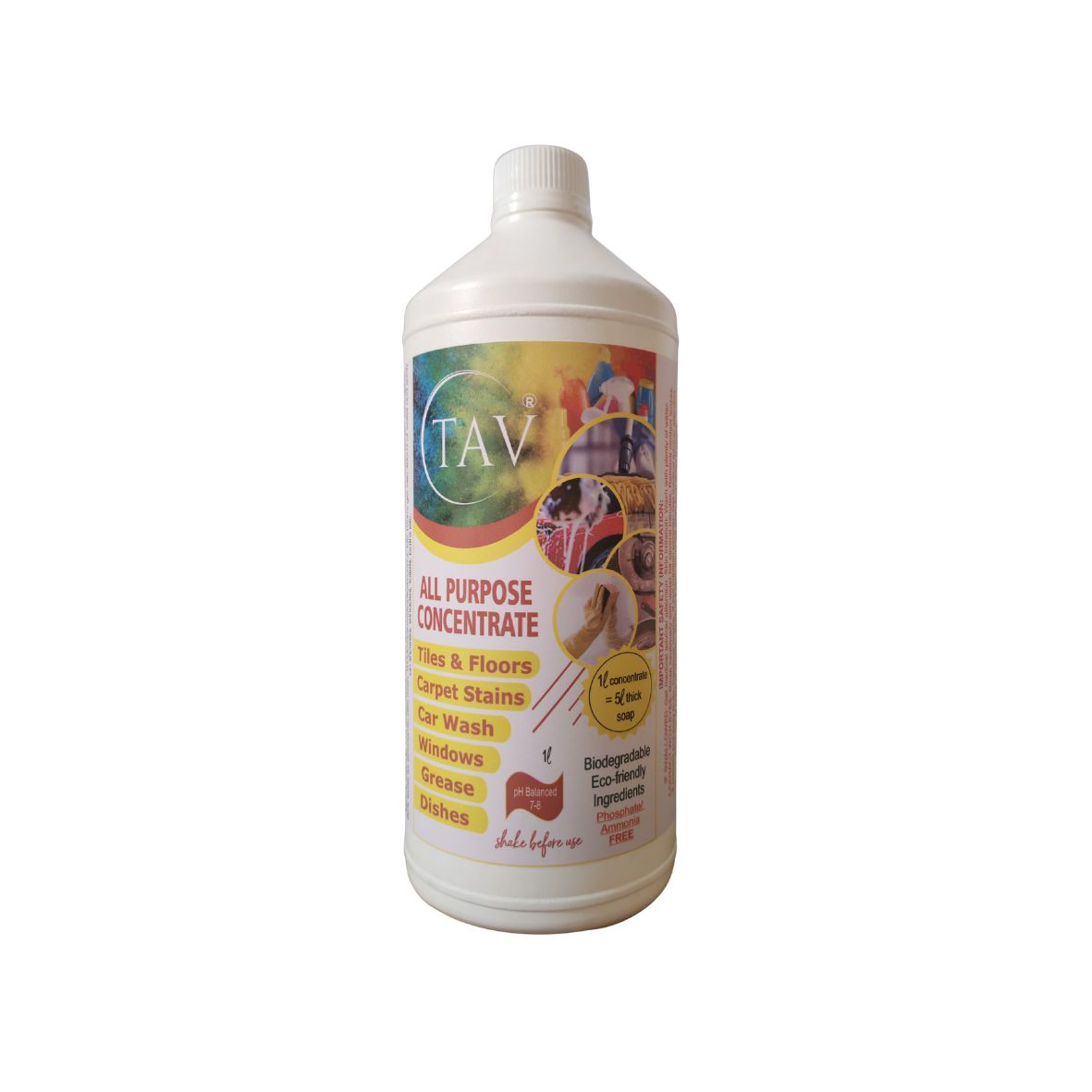 All Purpose Concentrate - 1l = 5-6L