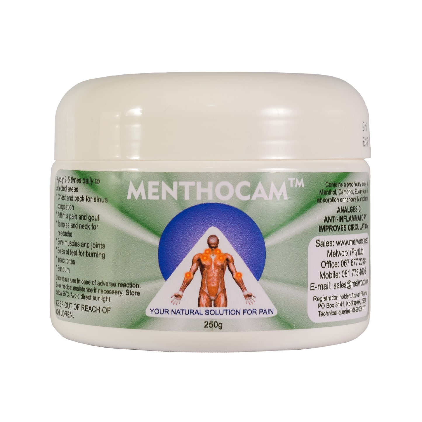 Menthocam Gel - 250g
