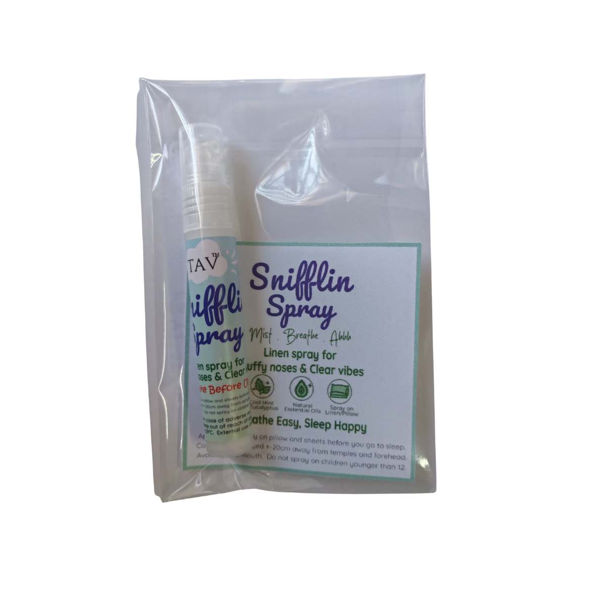 Snifflin snore/sinus spray