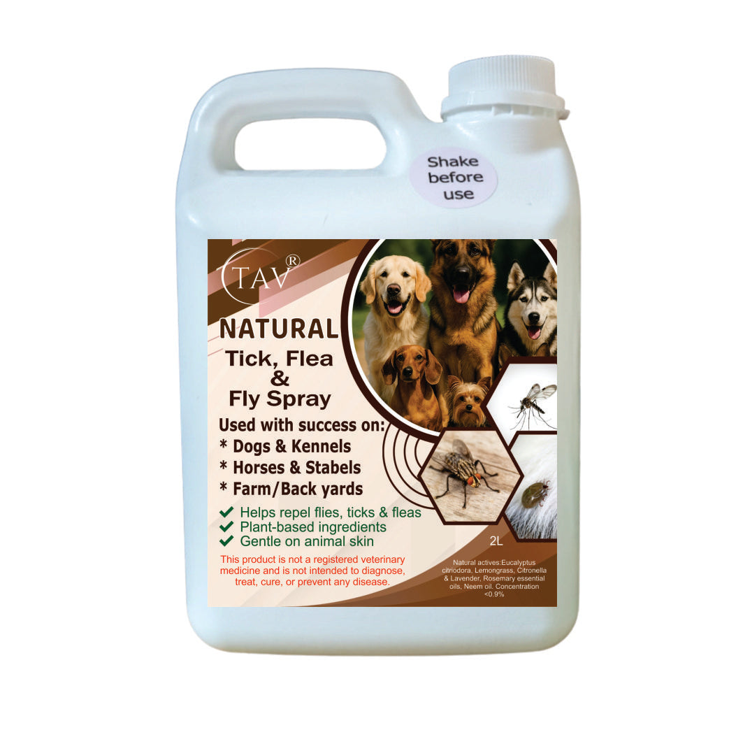Dog Tick, Flea & Fly spray